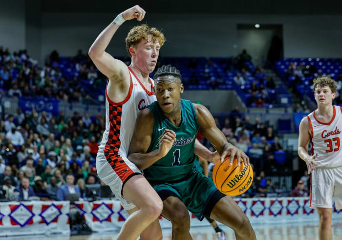 J.J. Andrews celebrated his 16th birthday with a state title and an MVP award. (Photo by Tommy Land)